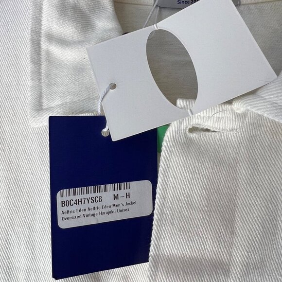 Aefric Eden Oversize Jacket Unisex Block color Jacket Size Medium - Picture 6 of 13